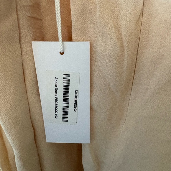 NEW NWT Reformation Andee Halter Maxi Dress Blush Pink Size 2 - Picture 13 of 14